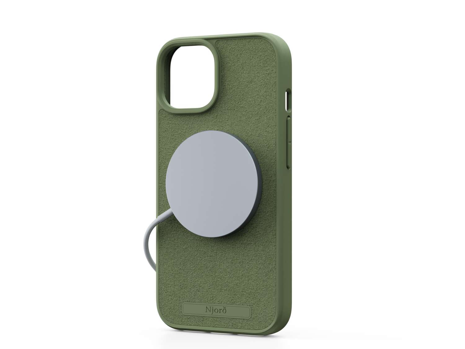 Suede MagSafe Case - Olive