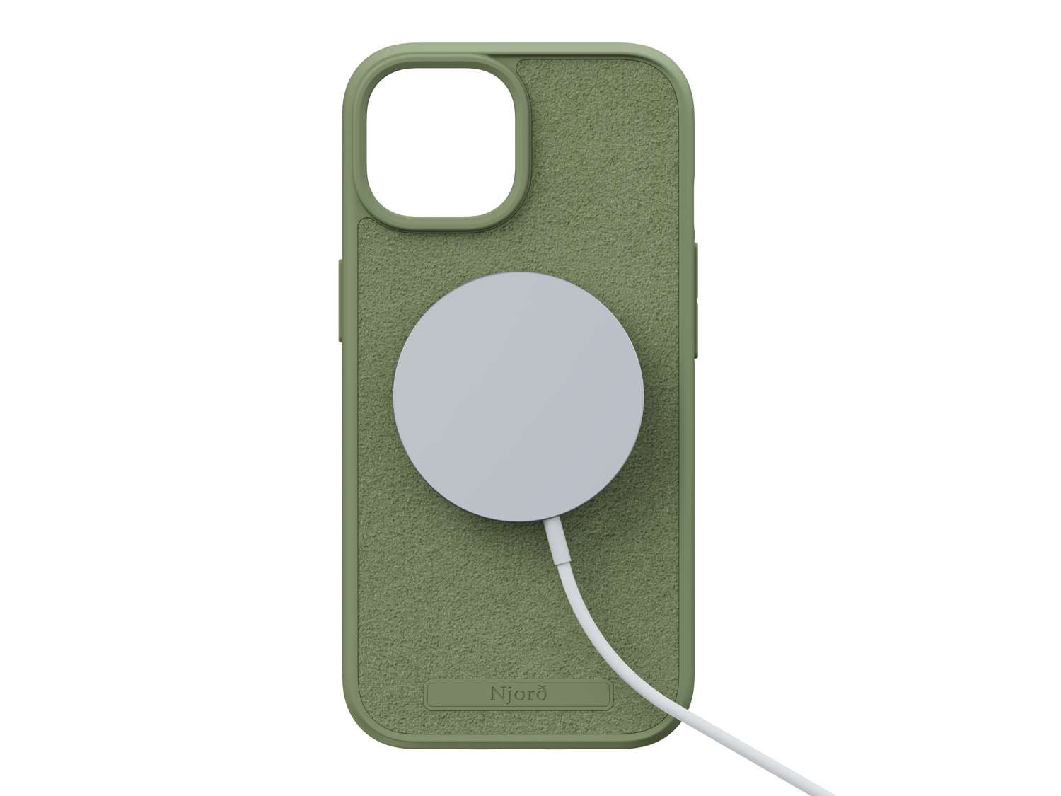 Suede MagSafe Case - Olive