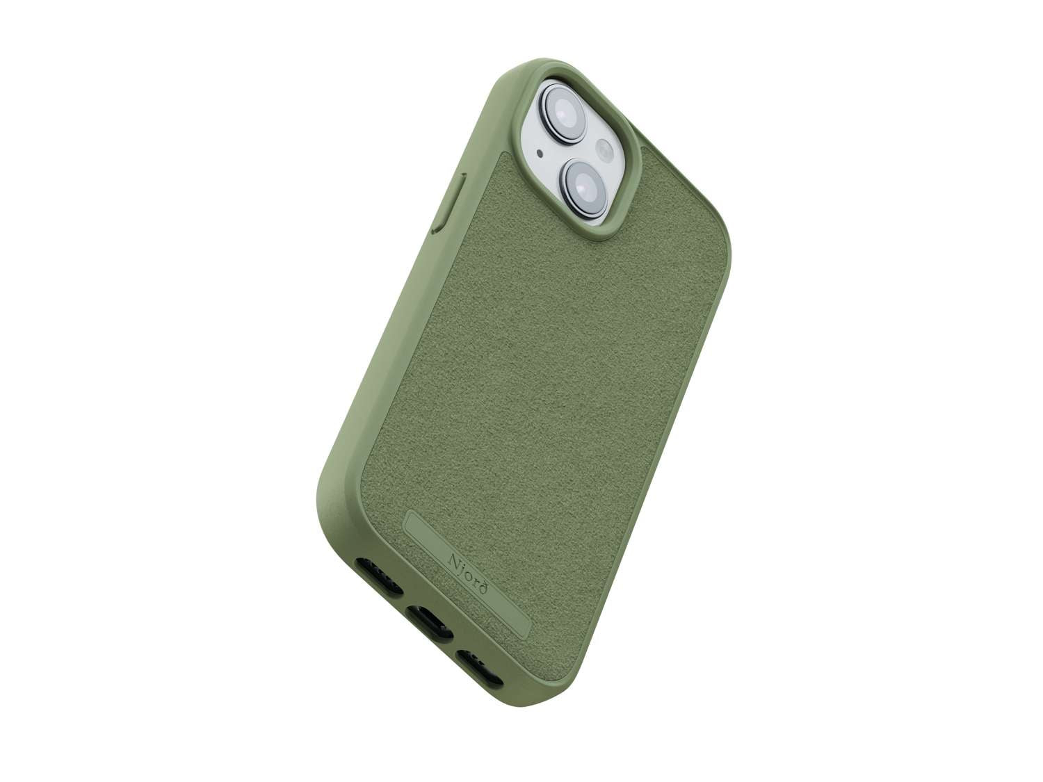 Suede MagSafe Case - Olive