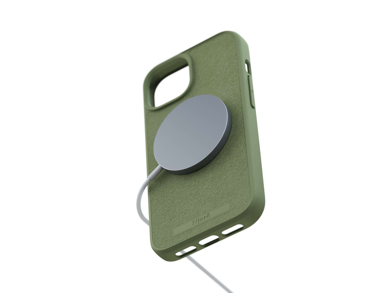 Suede MagSafe Case - Olive