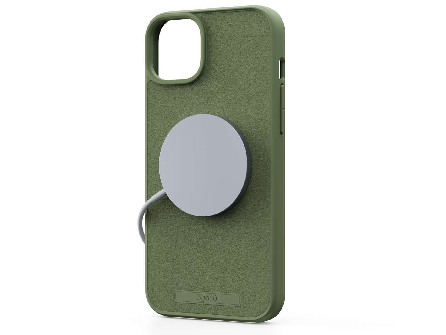 Suede MagSafe Case - Olive