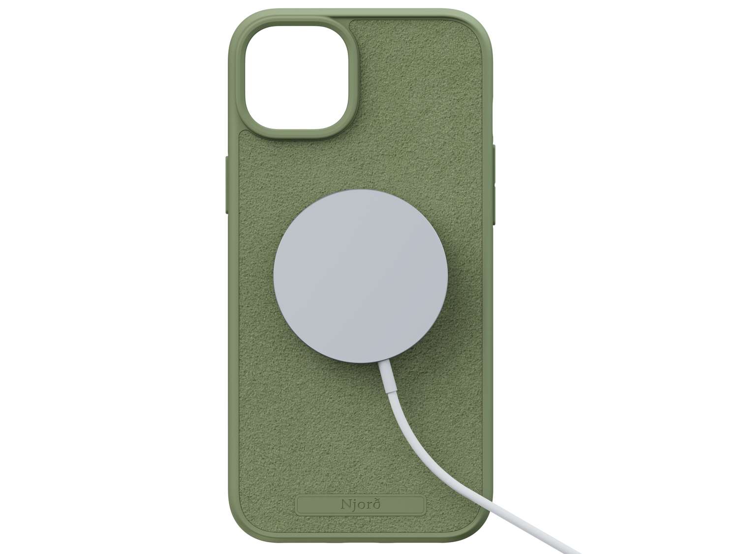 Suede MagSafe Case - Olive