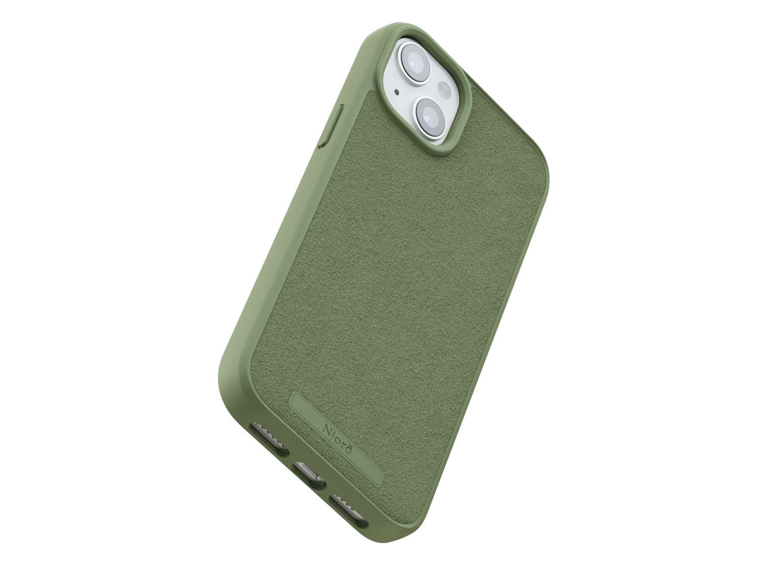 Suede MagSafe Case - Olive