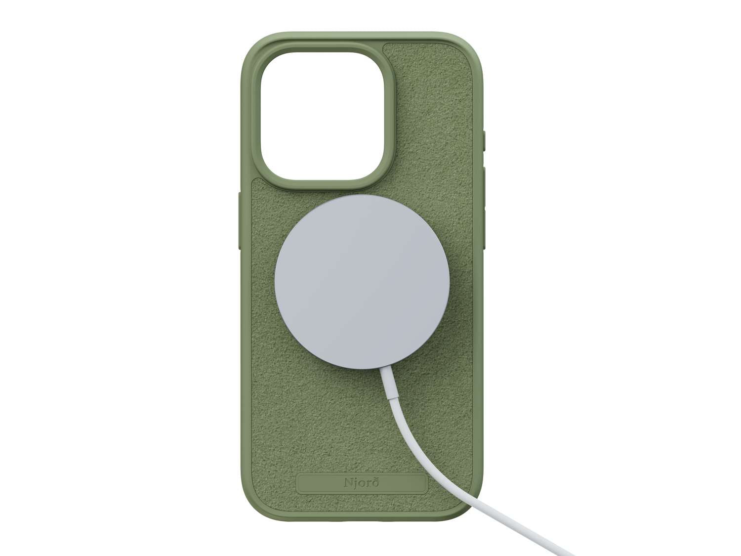 Suede MagSafe Case - Olive