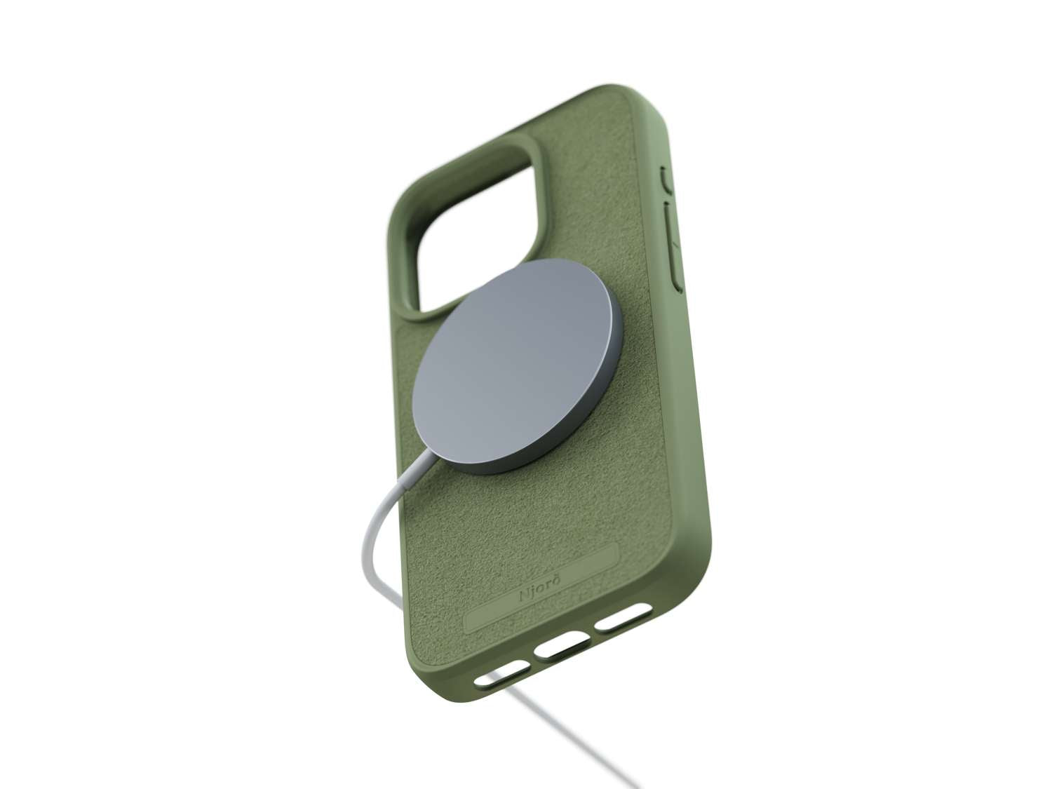 Suede MagSafe Case - Olive