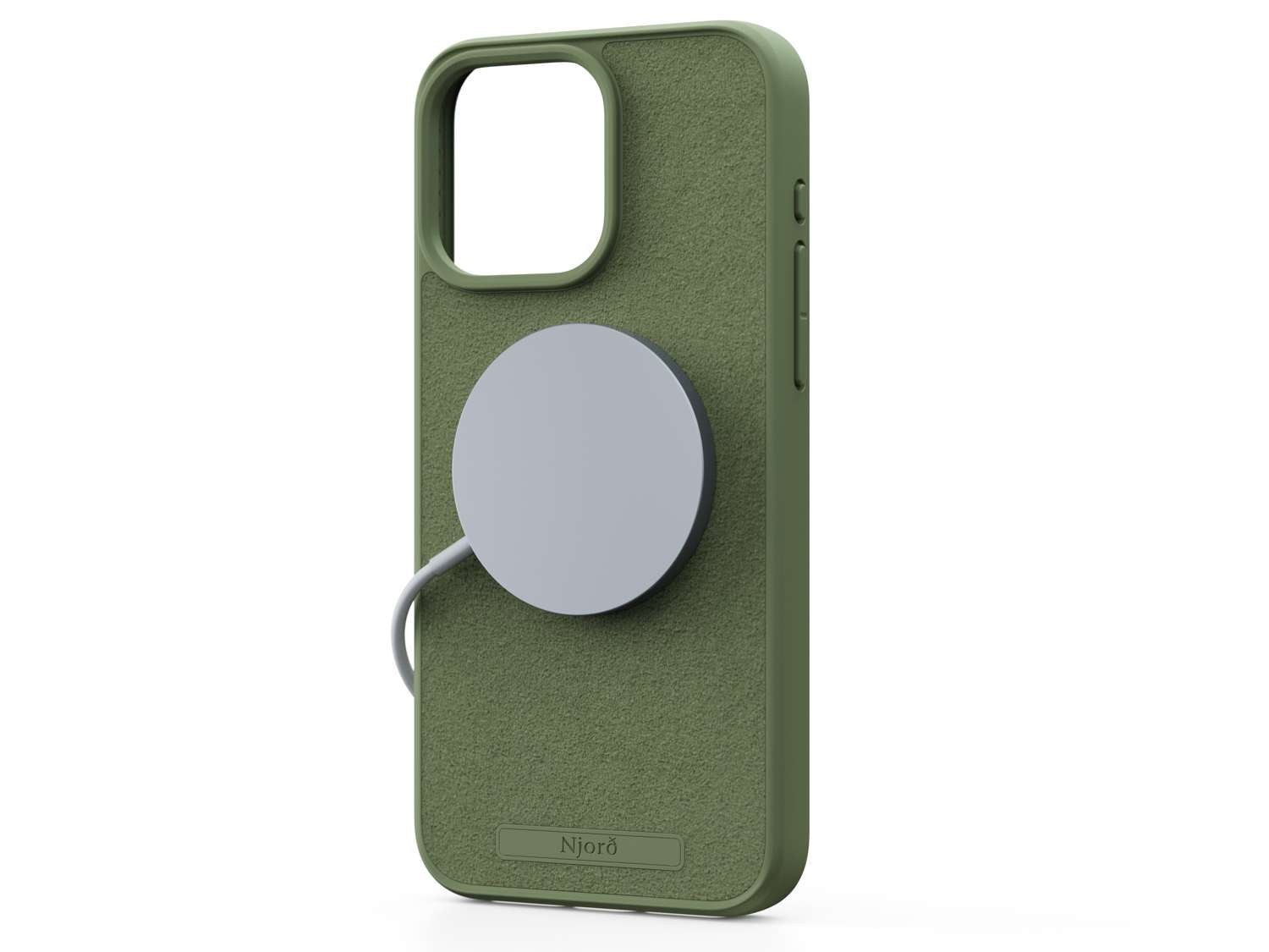 Suede MagSafe Case - Olive