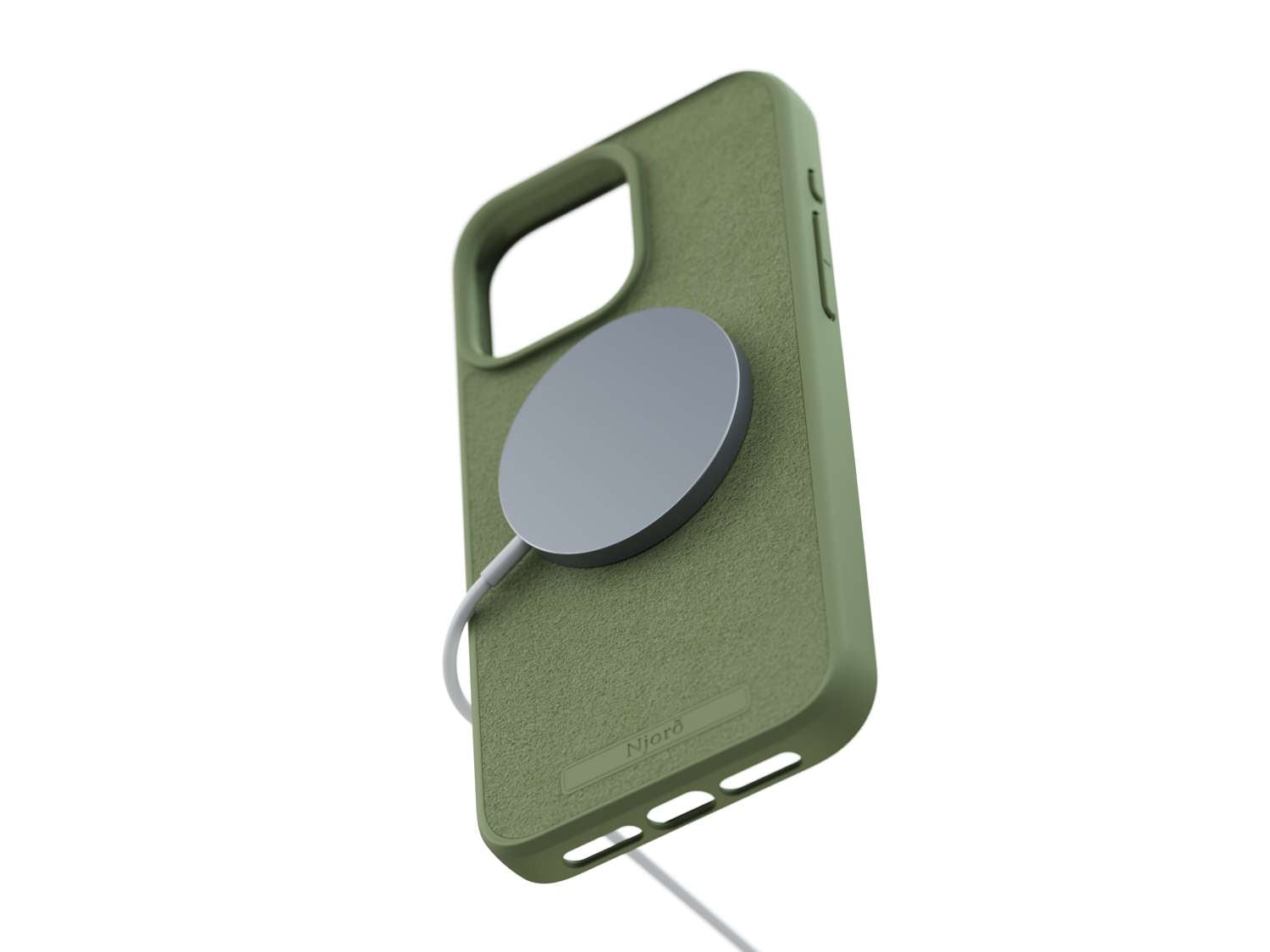 Suede MagSafe Case - Olive